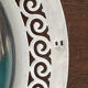 Art Deco silver metal dish