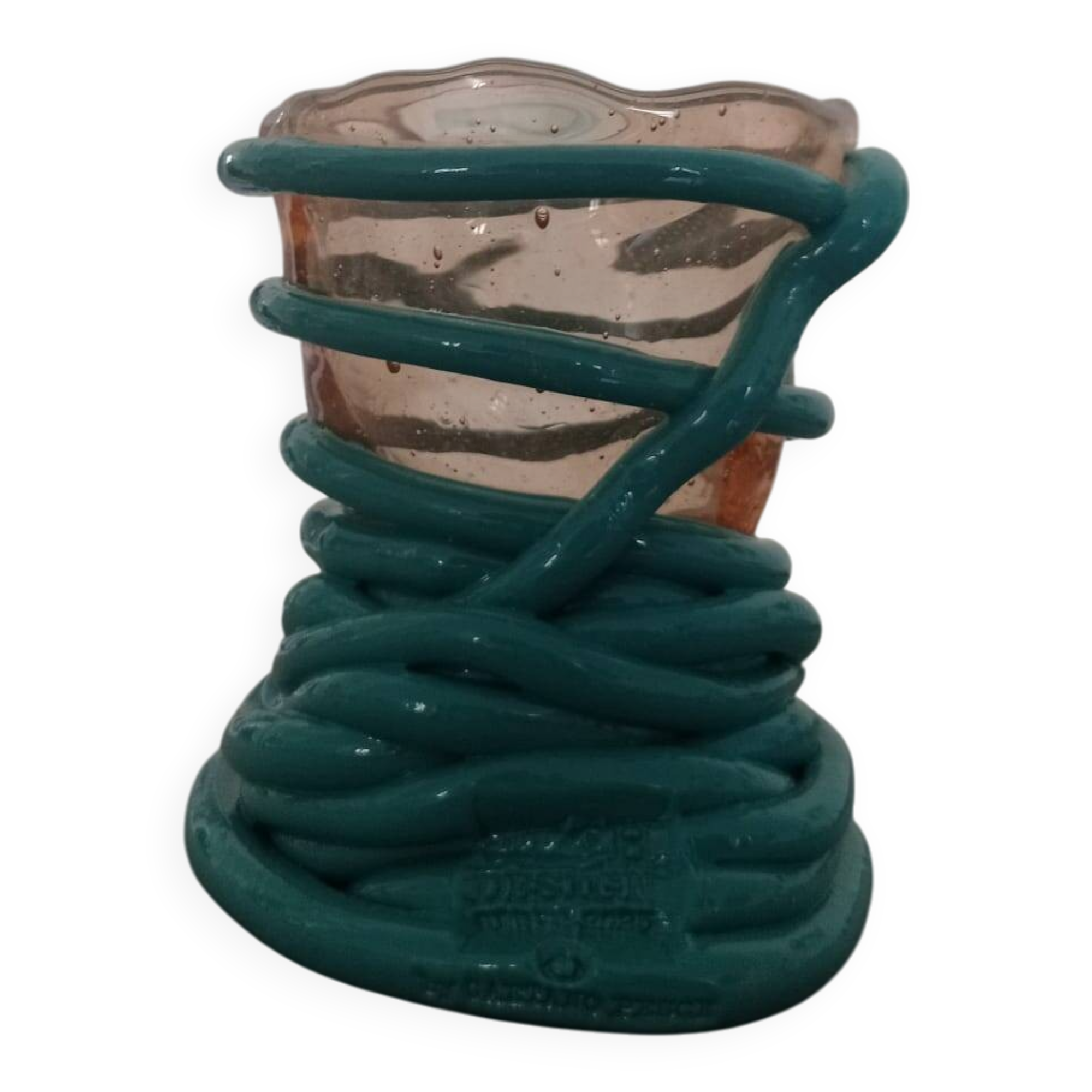 Vase Fish Design Italy – model Pompitu II – resin – postmodern design