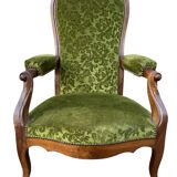 19's voltaire rack and pinion armchair