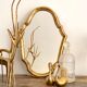Golden mirror
