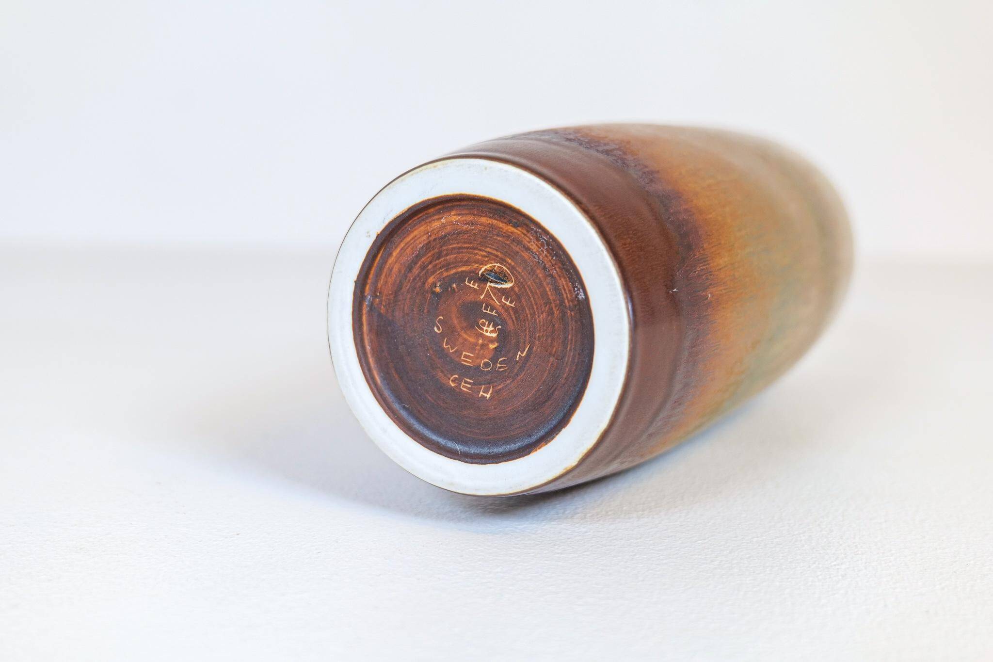 Mid-Century Modern Ceramic Vase by Carl-Harry Stålhane for Rörstrand, Sweden