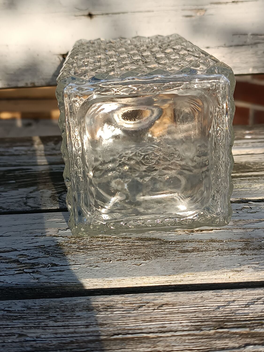 Decanter and whiskey glass