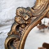 Gilded baroque mirror