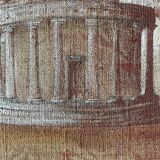 Oil on canvas landscape a l'antique signed gouny et marange