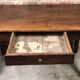 Farm table / walnut office late nineteenth century