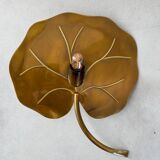 Lampe applique design Nénuphar de Maison Florart Italie années 1960