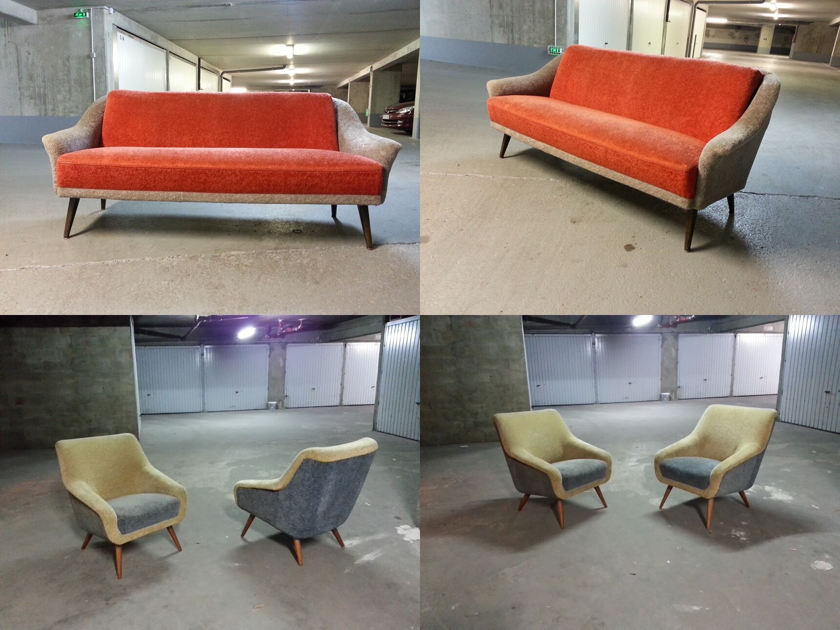 1 Chair bi color 50 60 year