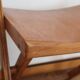 Set of 4 folding chairs in wood 70