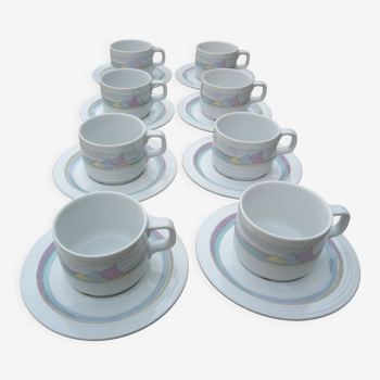 Set of 8 coffee cups Thomas Germany