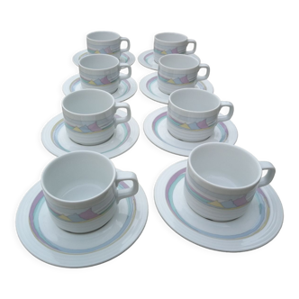 Set of 8 coffee cups Thomas Germany