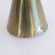 Vintage Scandinavian brass candle holder