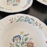 Villeroy & Boch - Series of 4 soup plates - Délia model