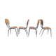 Chaises industrielles confort lux 1960
