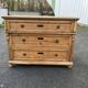 Superb antique solid wood chest of drawers – English style / 19th century