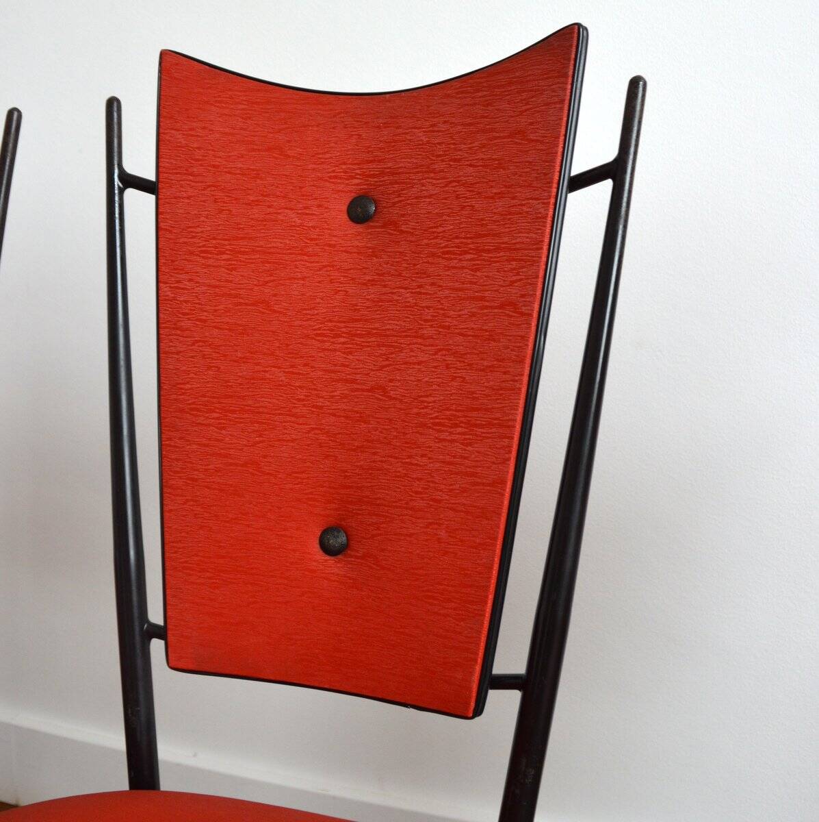 Set of 4  rockabilly chairs 1950s