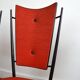 Set of 4  rockabilly chairs 1950s