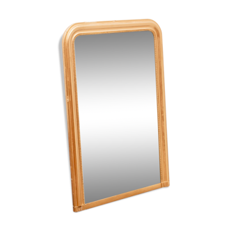 Miroir Louis-Phillipe, cadre en bois doré - 133x99cm