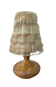 Vallauris stoneware lamp, signed Sesame
