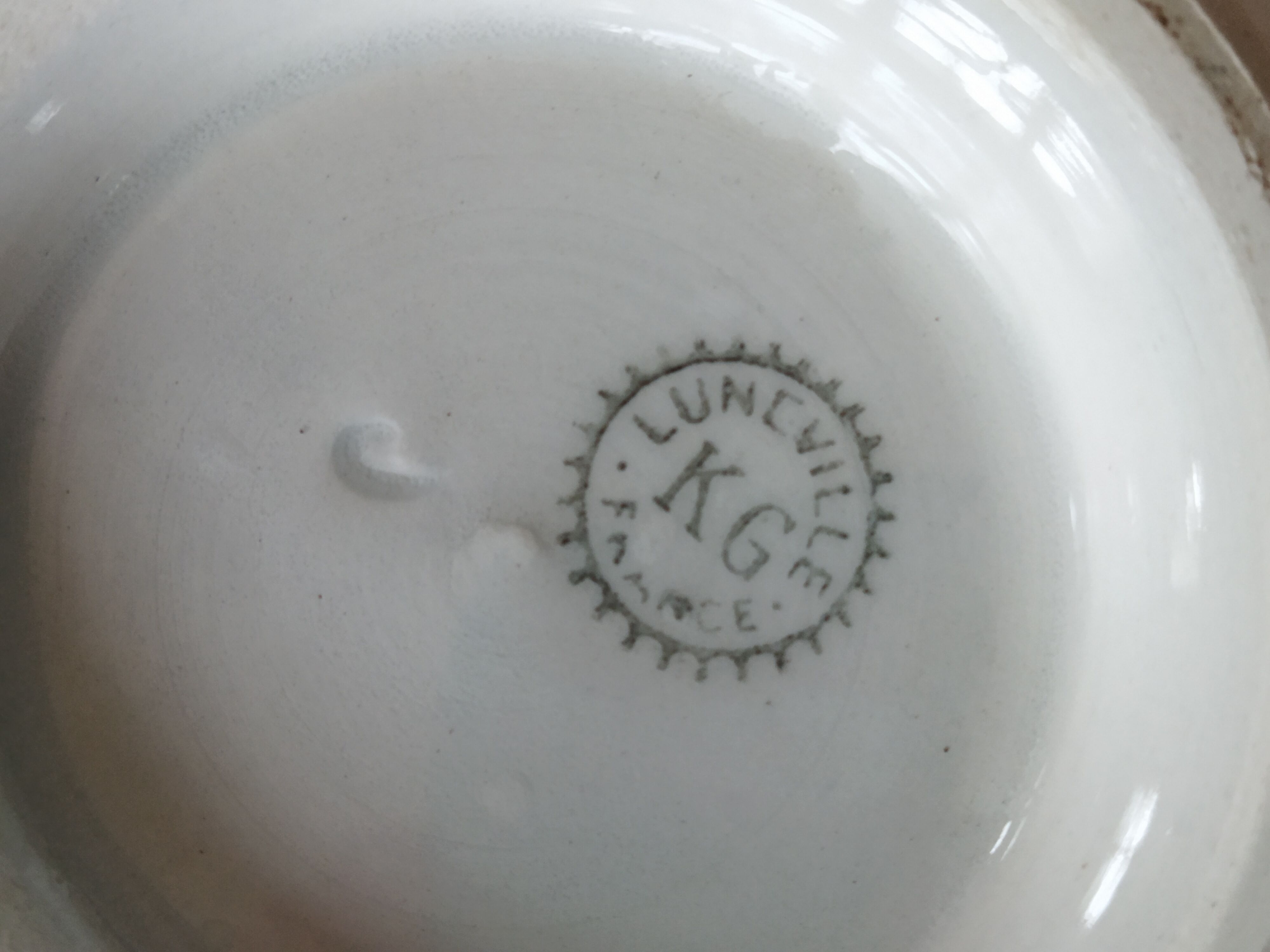 Bowl in Earthenware of Lunéville