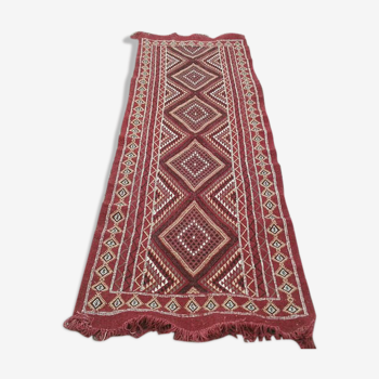 Kilim moroccan rug  275x85cm