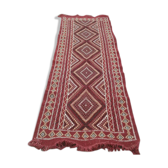 Kilim moroccan rug  275x85cm