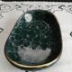 Marbled ceramic soap holder