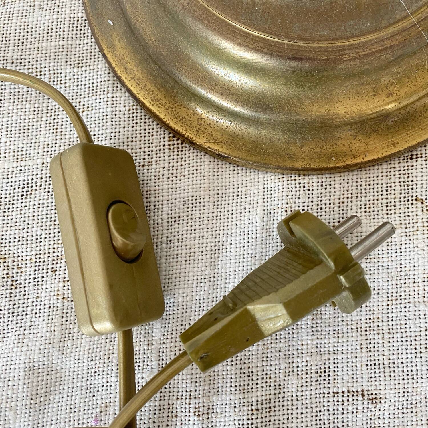 Notary lamp, brass piano lamp