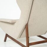 Mid-Century Modern Armchair 877 by Gianfranco Frattini for Cassina
