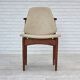 1960s, Danish design by Arne Vodder, set of 3 chairs, teak wood, furniture