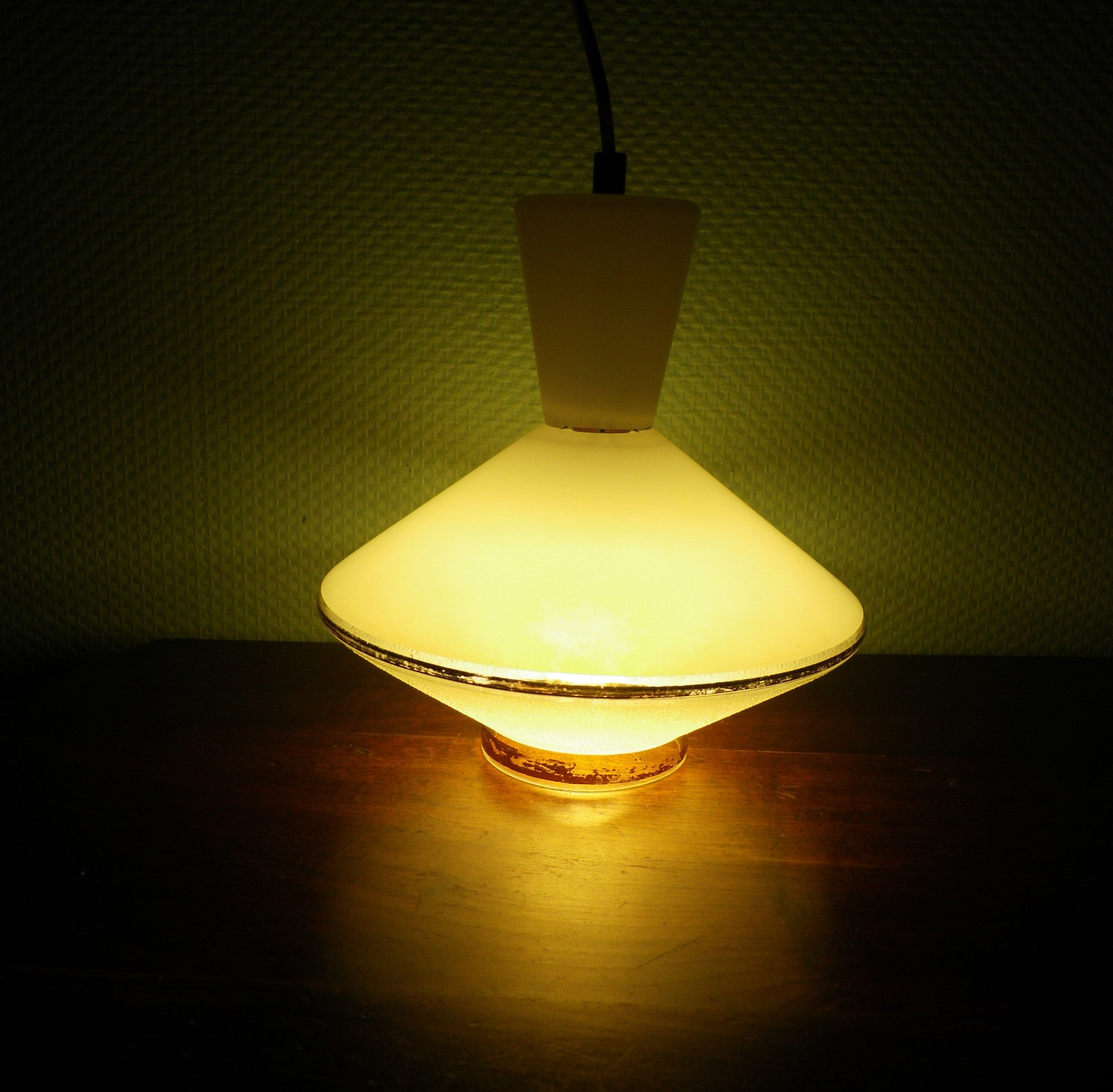 Vintage diabolo pendant lamp 1950/1960 Scandinavian design