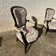 Pair of Voltaire armchairs