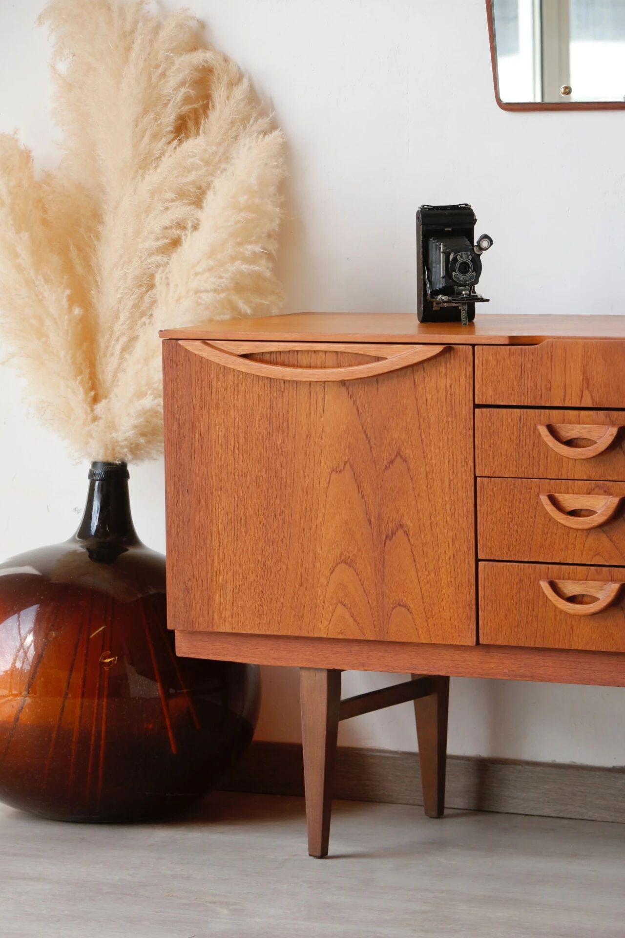 Vintage Beautility teak sideboard – 1960s design