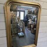 Antique Louis Philippe style gilded mirror