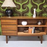 "1970 teak library enfilade"