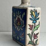 Kadjar Iznik Persian bottle vase, 19th century