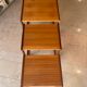 English teak trundle tables by G-Plan