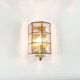 Mid-Century Glass Wall Light from Limburg, Germany, 1960s