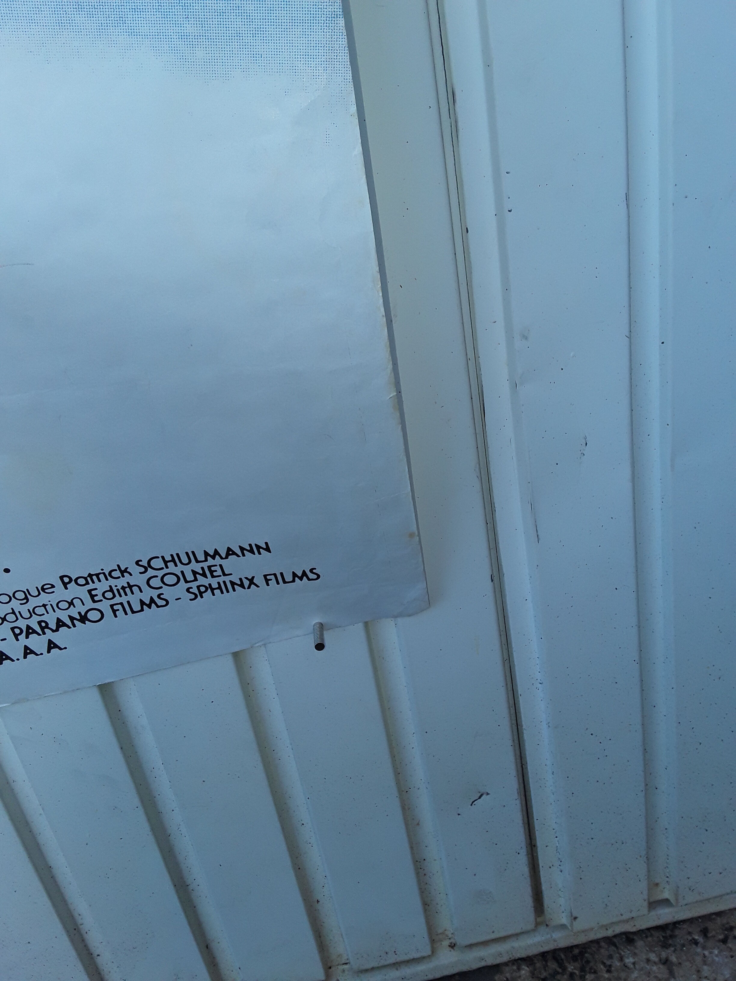 Poster 120x160 and the tenderness brothel number 2 Fabrice Luchini 1983