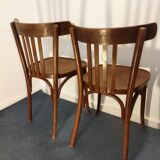 Pair of bistro chairs