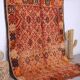 Vintage Moroccan Rug 210 x 286 cm - Antique Berber Rug - Wool Moroccan Rug