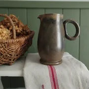 Glazed stoneware jug Arts Ceram