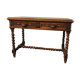 Bureau en bois sculpté