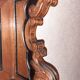 Sideboard in solid cherry wood marquetry