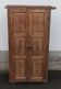 Old built-in wooden wardrobe