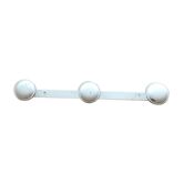 Metal vintage wall coat holder
