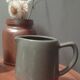 Trio of pottery & decorative stoneware pitcher - vintage