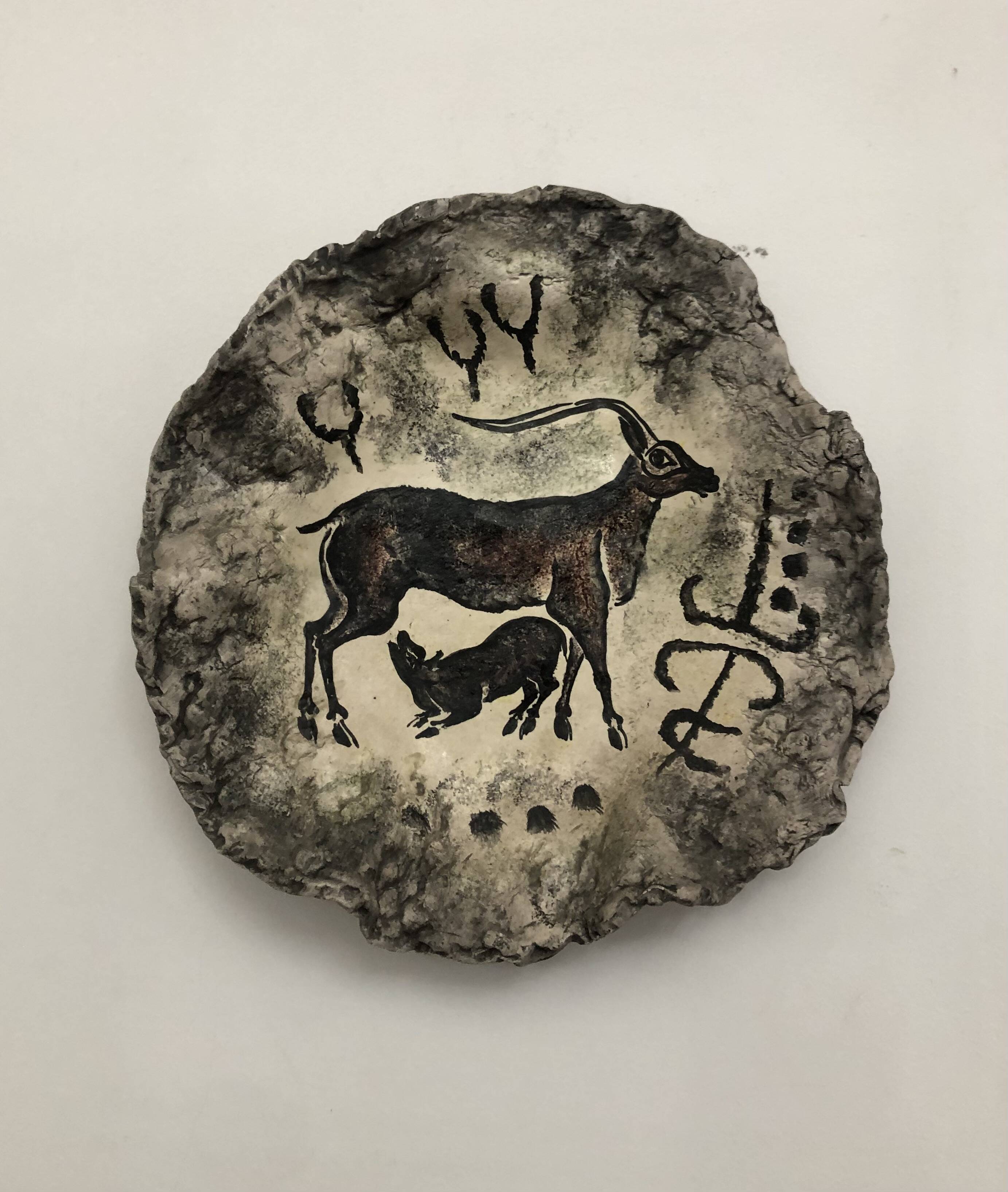 Vallauris parietal rock art