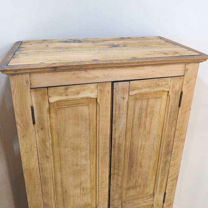 Parisian cabinet in raw wood