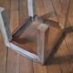 Brutalist wooden bedside tables