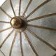 Plafonnier nacre et laiton